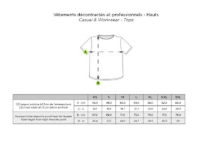 Guide des tailles Guide des tailles