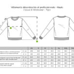 Guide des tailles Pull Guide des tailles Pull